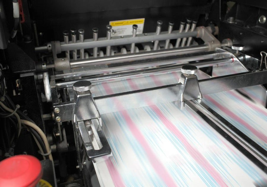 proces drukowania