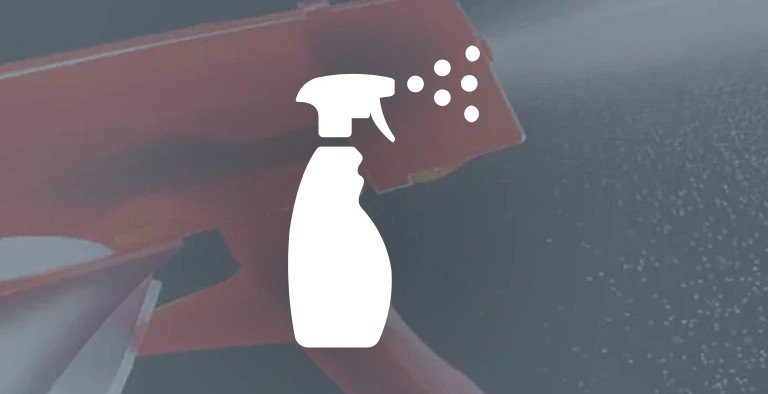 ikona butelki ze spryskiwaczem